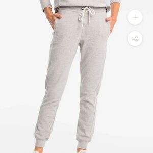 Southern Tide Kelby Heather Stripe Jogger Heather Quarry
